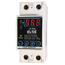 Реле напруги LV-50A 11кВа на DIN-рейку ELTIS