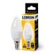 Лампа 8W Е14 6500К свічка LEBRON світлодіодна 11-13-29