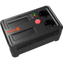 Стабілізатор НСТ-500 140-260В, 2 розетки,релейного типу Electro