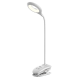 Світильник (лампа) настільний з кліпсою LED L-TL-L-Clip-46 5Вт 4100К Li-ion 1200mAh білий, USB LEBRON 15-13-46