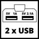 Зарядний пристрій USB акум. TE-CP 18Li USB SOLO