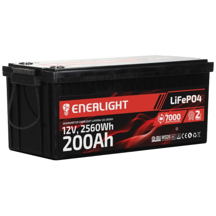 Акумуляторна батарея ENERLIGHT LiFePO4 12,8V 208Ah