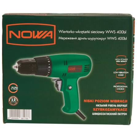 Дриль-шурупокрут NOWA WWS 400bl