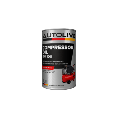 Фото autolive-compressor-100-metal товара Смазка компрессорная 1л AUTOLIVE Compressor 100 Metal