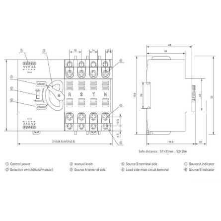 Фото avr2 товара АВР HYCQ7 2P 63A ElectrO