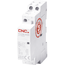 Контактор модульний YCCH6-25 4п 25А 220В 2NO+2NC