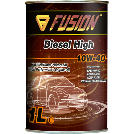 Фото fusion-diesel-high товара Масло FUSION DIESEL High 10W / 40 5л