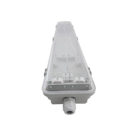 Корпус світильника LED LFB 2*18 T8 ІР65 Slim під лампу LED