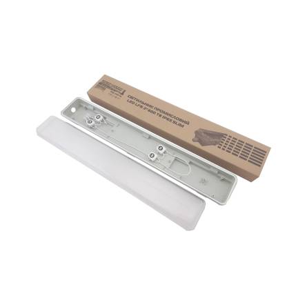 Корпус світильника LED LFB 2*18 T8 ІР65 Slim під лампу LED