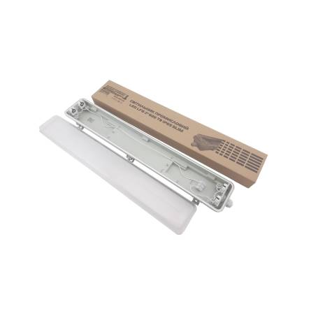 Корпус світильника LED LFB 2*18 T8 ІР65 Slim під лампу LED