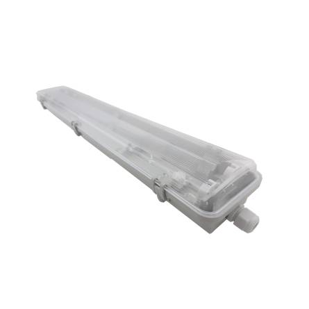 Корпус світильника LED LFB 2*18 T8 ІР65 Slim під лампу LED