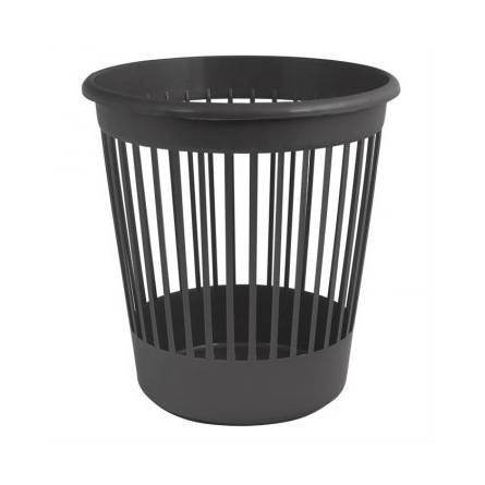 Відро-кошик для сміття чорний
