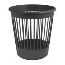 Відро-кошик для сміття чорний