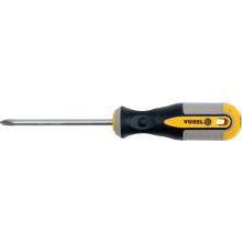 Викрутка хрестова Philips, PH1*150мм, VOREL 60965