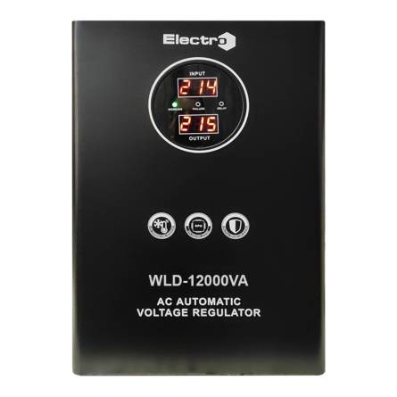 Фото wld-1212-800x800 товара Стабилизатор WLD-12000 BA 140-260B напольный Electro