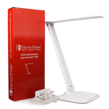 Фото  товара Настольный светильник LED 11Вт на струбцине белый Electro House