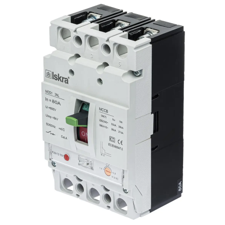 MOD1 3NL 80A NEW Автоматичний вимикач 80А, 36кА ISKRA