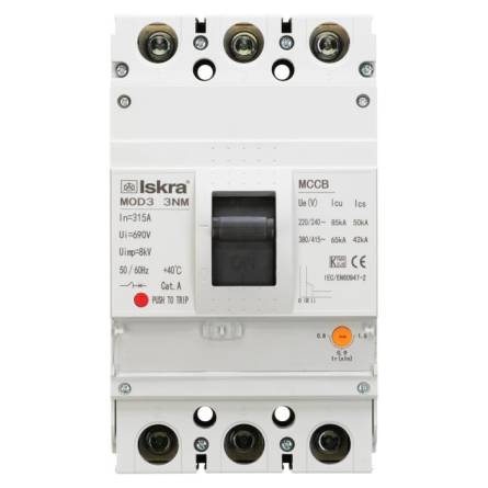 MOD3 3NM 315A NEW Автоматичний вимикач 315А, 65кА ISKRA