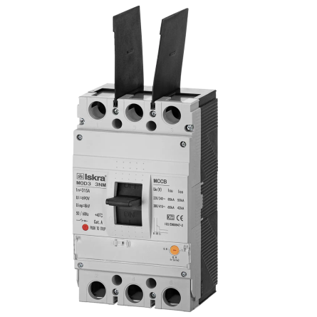 Фото 122020-72 товара MOD3 3NM 400A NEW Автоматический выключатель 400А, 65кА ISKRA