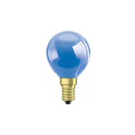 Лампа OSRAM DECOR P(шар) 25W E14 синій