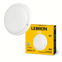 Світильник LED L-WLR-2465 24Вт 6500К IP44 круглий 230V LEBRON 15-32-68