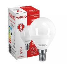 Лампа світлодіодна G45 5Вт 4000К Е14 220V VARGO V-110538
