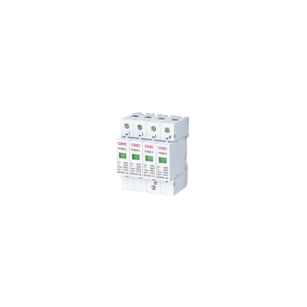 Фото roz-4-p товара Обмежувач перенапруги на DIN-рейку YCS6-C 4P 20-40kA 385V CNC